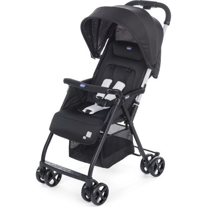 CHICCO Poussette compacte ultra légère Citadine Ohlala 2 Black Night Black  Night - Cdiscount Prêt-à-Porter