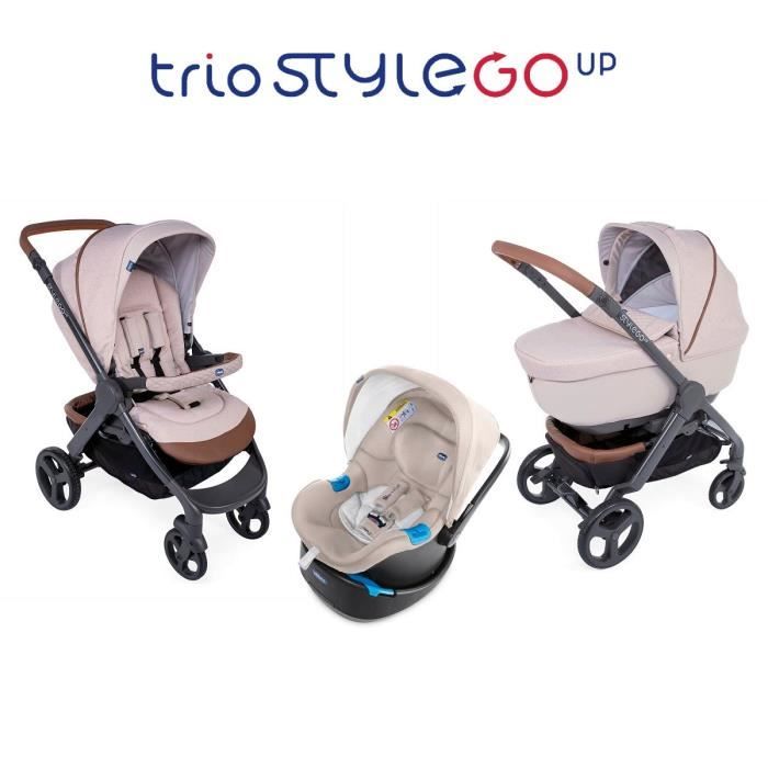 combiné landau poussette chicco