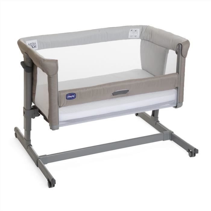 Berceau cododo Next2Me Dream Evo Beige - CHICCO - Hauteur réglable - Matelas inclus - Poids jusqu'à