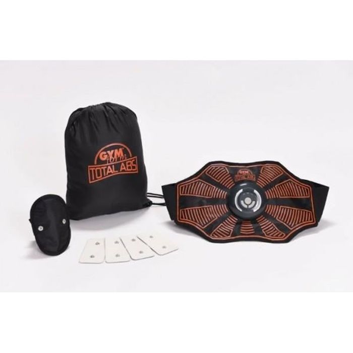 Ceinture Gymform total abs Platinium 6 programmes et 10 niveaux idéale pour renforcer vos muscles