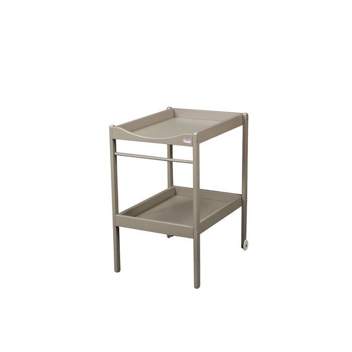 Combelle Table A Langer Alice 2 Plateaux Laque Gris Clair Achat Vente Table A Langer 3103940011000 Cdiscount