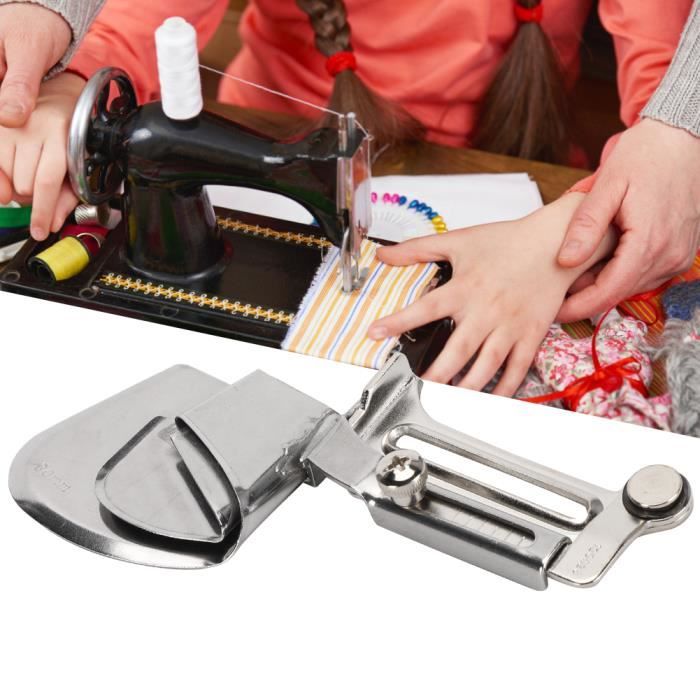 Machine à Coudre Reliure Point Noué Pied Presseur Ourlet Ourlet Roulé