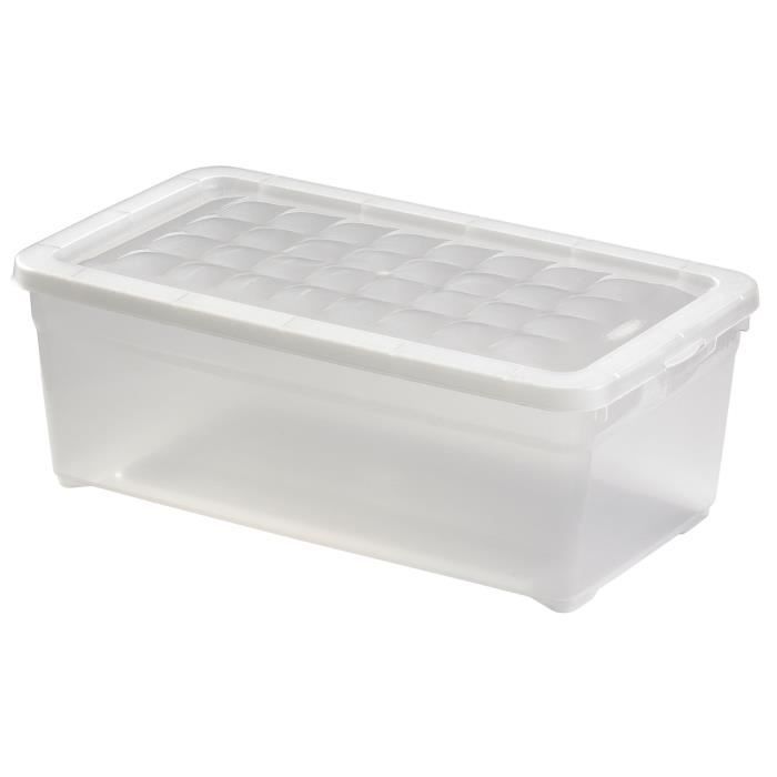Curver Boite A Chaussures 5 7 L Transparent Achat Vente