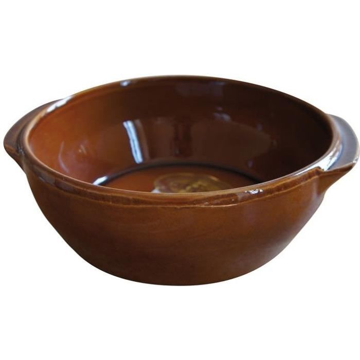 Plat Creux A Cassoulet N 10 D 23 Cm Terre Cuite Achat Vente Plat Pour Four Cdiscount