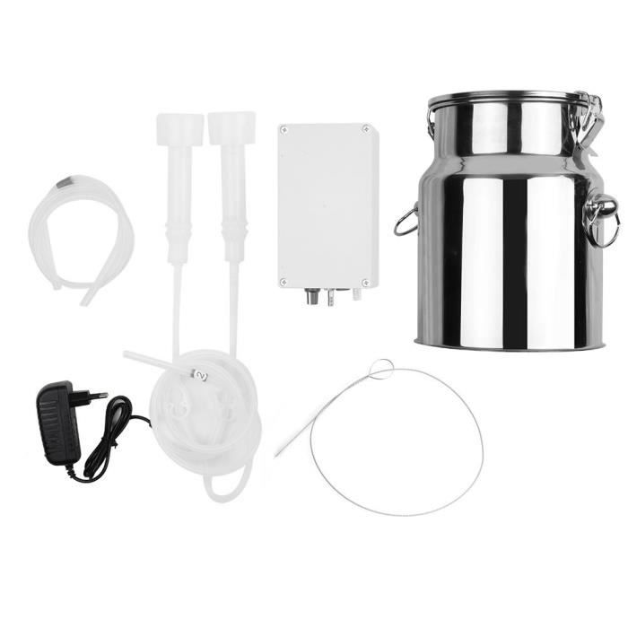 YOSOO machine à traire de vache Kit de traite de vache de chèvre de 5L