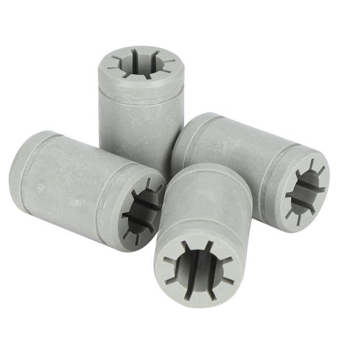 PGN Lot De 2 Roulements à Billes à Bride De 1,9 Cm X 4,5 Cm – Remplacement Pour Tondeuse, Chariot, Diable Et Brouettes – Acier Chromé – Lubrifié