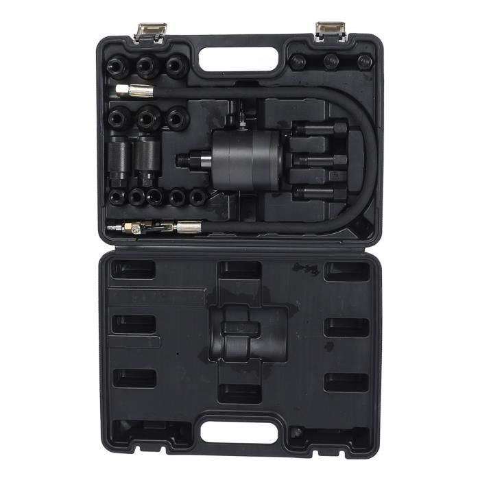 Kit Extracteur Injecteur Diesel Pneumatique 24PCS - Compatible Bosch/Delphi/Denso - Avec 19 Adaptateurs