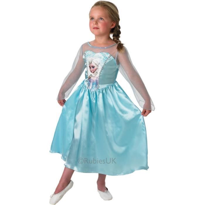 D guisement robe Elsa la reine des neiges 13 14 ans Disney