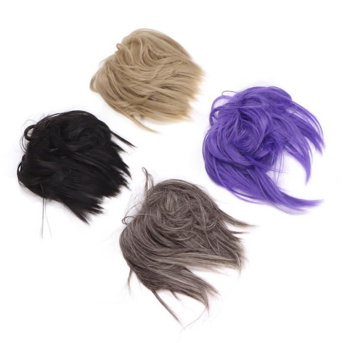 EBTOOLS Cheveux de perruque pour femmes 4 pièces perruque cheveux naturel  moelleux fausse perruque cheveux en désordre postiche - Cdiscount Au  quotidien