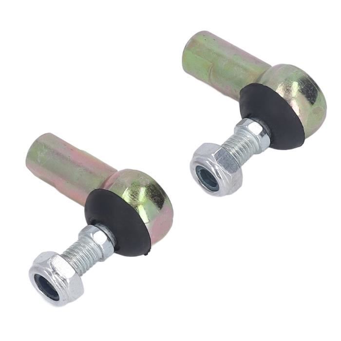 2 Embouts De Biellette M10 En Alliage Acier - Pour ATV, Scooter, Karting Et Motocross (50-250cc)