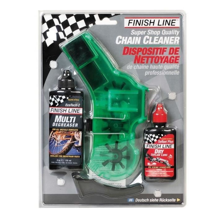 Nettoyeur Lubrificateur Chaîne Vélo/moto – Kit Complet Pour 10 Utilisations, Réduit Bruit, Allongement Chaîne -30%, Compatible Presque Tous Modèles