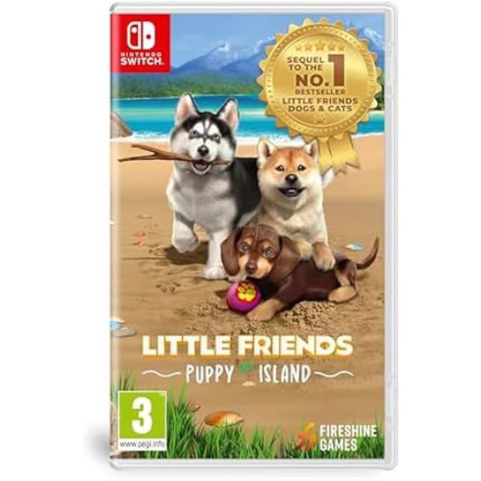 Jeu vidéo Little Friends Puppy Island Simulation 9 races de chiots 350 accessoires - vue 2