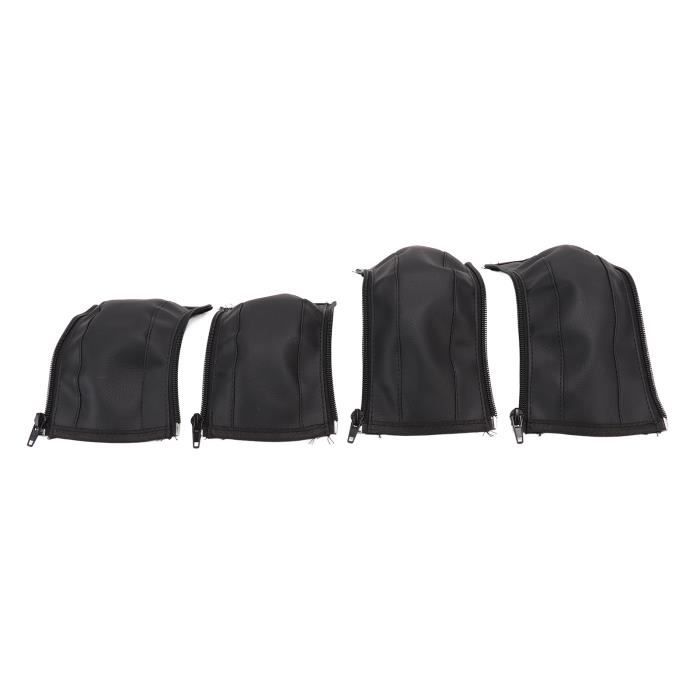 Lot De 4 Housses De Roues Poussette Bébé Imperméables - Protection Anti-Poussière Et Anti-Saleté En Tissu Oxford, 2 Tailles (Grand 25x14 Cm + Petit 20x12 Cm)