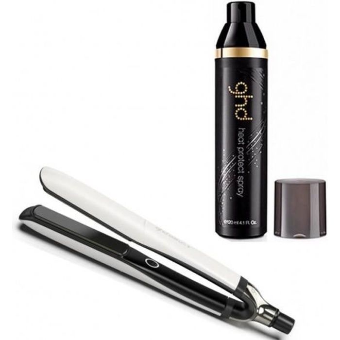 Kit Lisseur Platinum+ Blanc et soin protecteur ghd Cdiscount