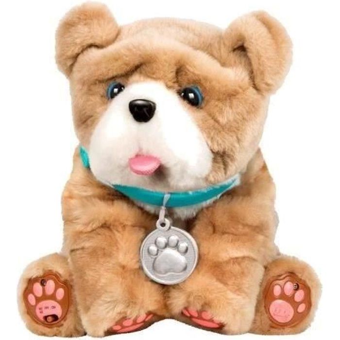 peluche interactive chien