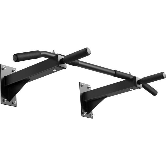 Barre De Traction Avec Sangle Et Poignées - Charge Max 150 Kg - Pour Machines à Câble Et Entraînement Maison