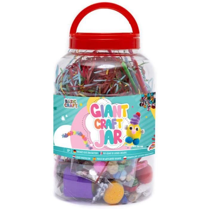Set de création artistique GRAFIX Dans un seau Giant Yeux autocollants Paillettes