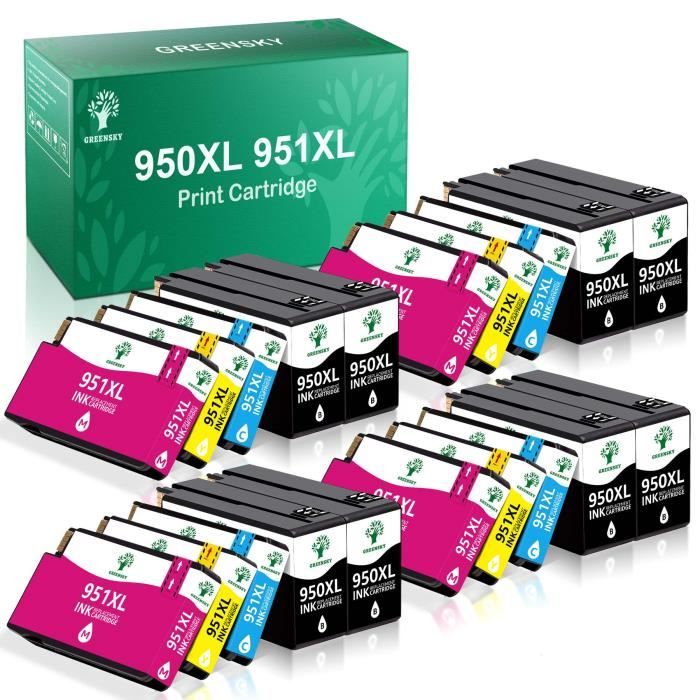 4 PACK Ink Cartridges For HP 950XL 951XL OfficeJet Pro 8610 8100 8615 8620 8625 - View #5
