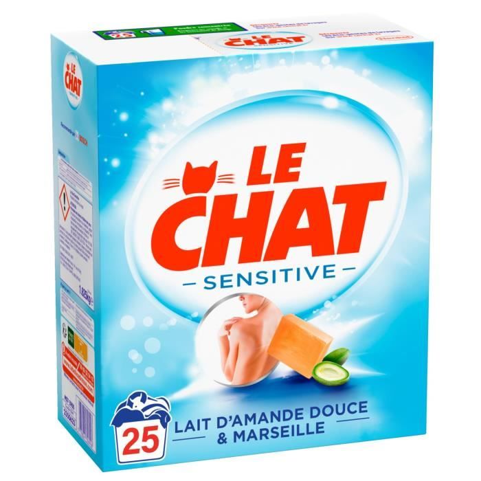 Le Chat Lessive Poudre Sensitive X25
