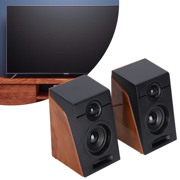 HURRISE Enceinte de Bureau Mini USB2.0 pour Ordinateur Portable avec
