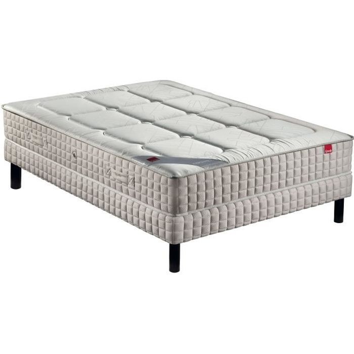 Epeda Ensemble Matelas Sommier En Bois Massif 140 X 190 Cm 600 Ressorts Ensaches Ferme Yucca Achat Vente Ensemble Literie Cdiscount