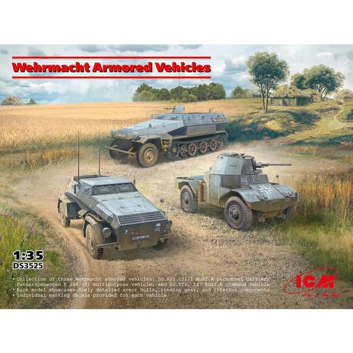 ICM Models German Tank Riders 1942-1945 Plastic Model Kit - 1/35 Scale - View #6