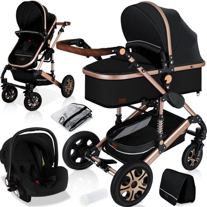 KESSER 3en1 poussette combin e trio landau complet avec baignoire