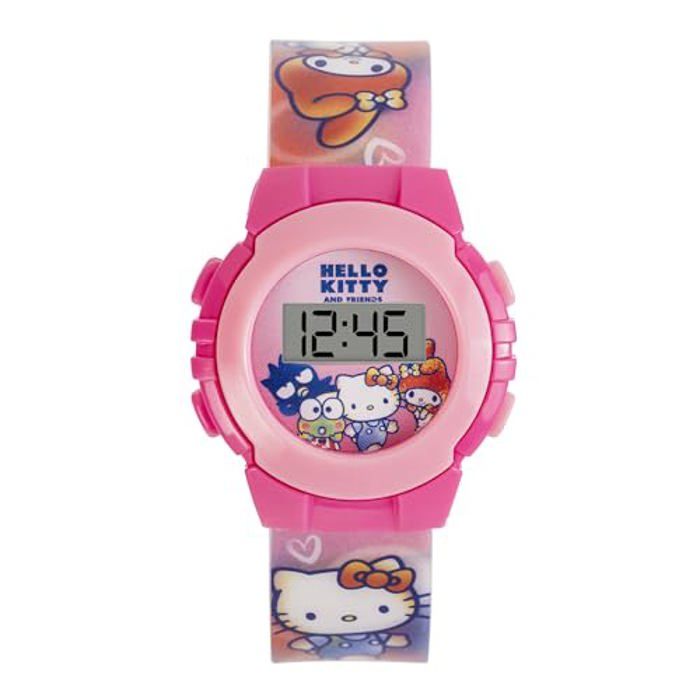 Montre - Euroswan - HK50151 - Numérique - Quartz - Bracelet en Silicone Rose Montre - Euroswan - HK50151 - Numérique - Quartz - Bracelet en Silicone Rose