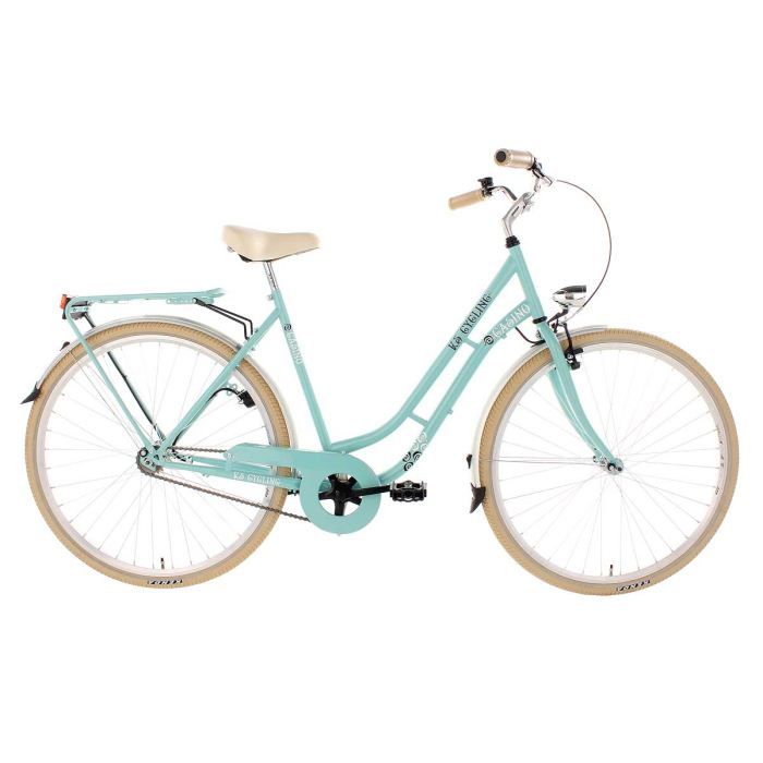 Vélo de ville dame 28″ Balloon 6 vitesses Blanc TC 48 cm DaCapo - Vélo