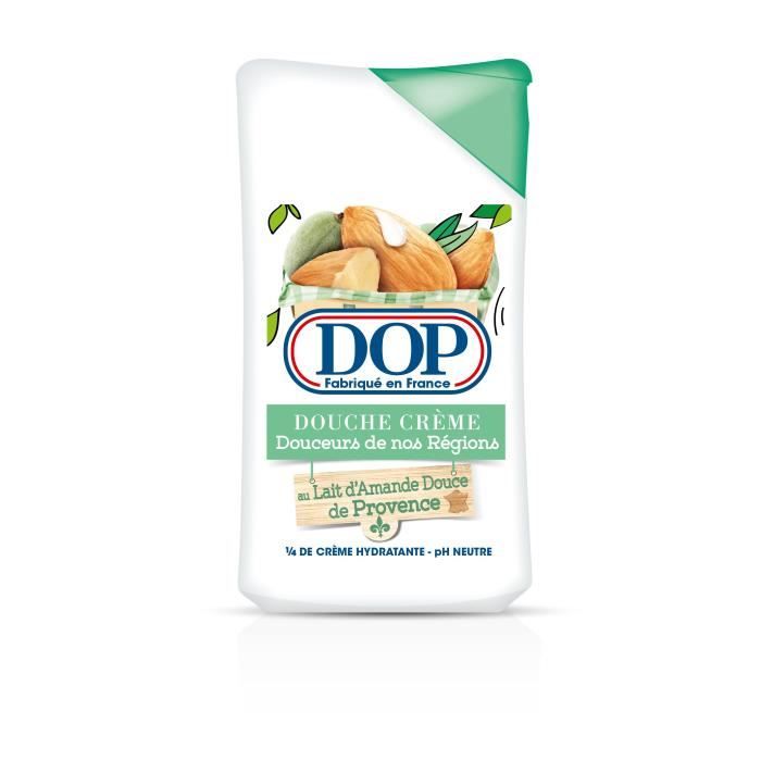 Dop Douceurs de nos Régions Gel douche crème à l'amande douce de