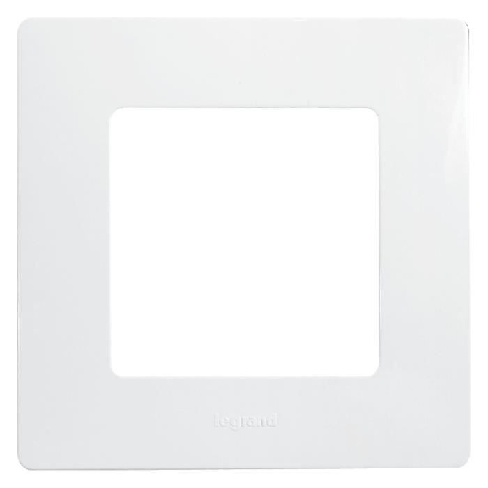 Plaque De Recouvrement étanche Legrand Niloé - Simple, Blanc Avec Clapet