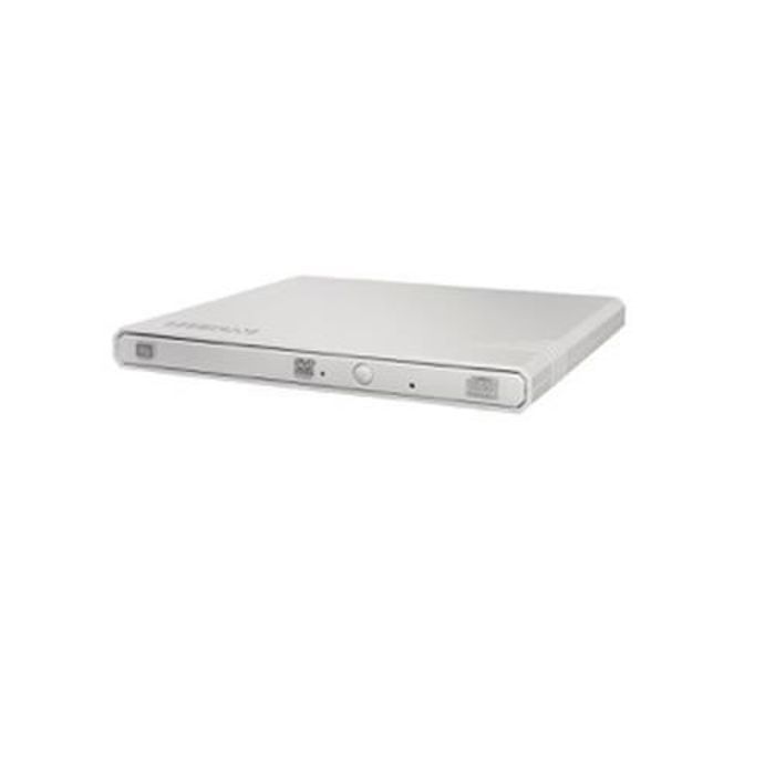 Graveur DVD externe Lite-On eBAU108 - Blanc - Plateau - USB 2.0 - PC de bureau/PC portable - DVD Super Multi DL