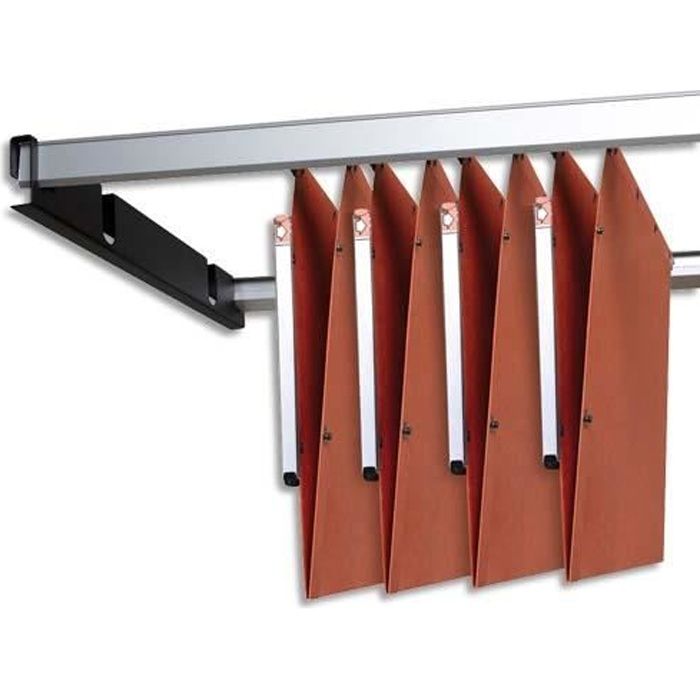 Elba Lot De 2 Rails Pour Dossiers Suspendus L Oblique Az Metal 12 M Noir Achat Vente Boite A Archive Cdiscount