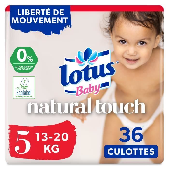 Culottes Lotus Baby Taille 5 (13-20 kg) x36 - Cdiscount Puériculture &  Eveil bébé