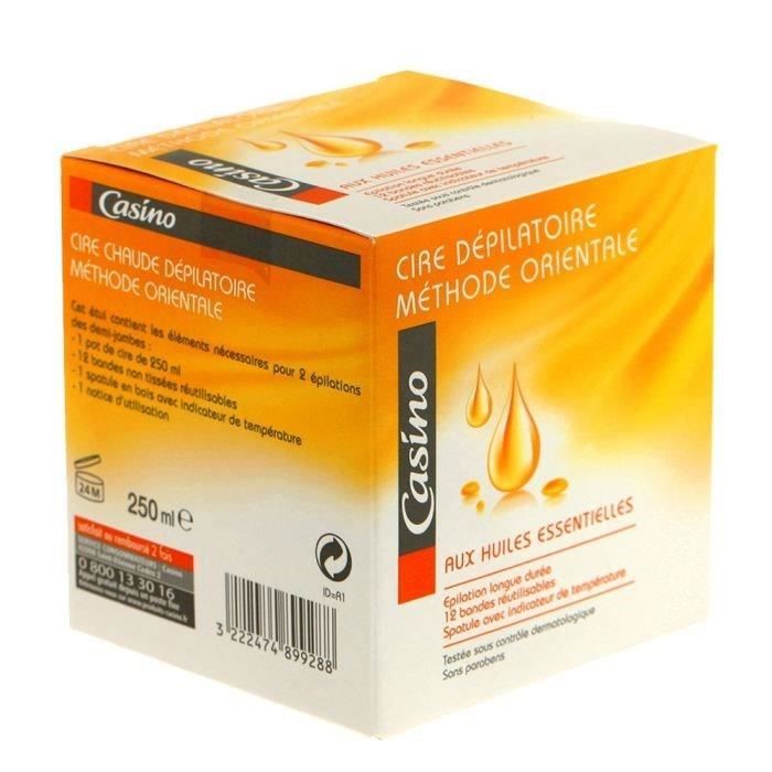 Casino Cire Depilatoire Orientale 250ml Soit 12 Bandes Achat Vente Creme Depilatoire Casino Cire 250ml Cdiscount