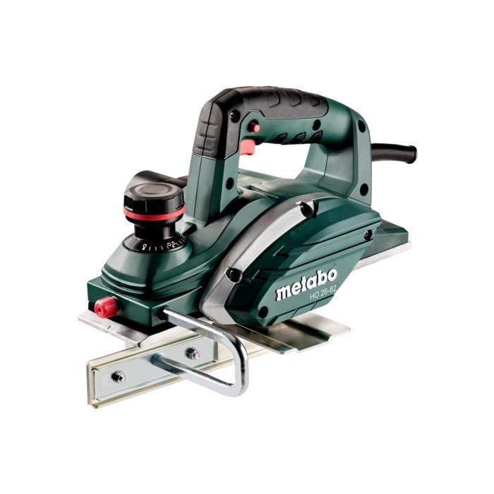 Rabot Metabo GHO 26-82 - 620 W, 82 mm - Réglable en continu - Pour bois - Professionnelle