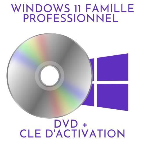 DVD Windows 11 Professionnel DVD
