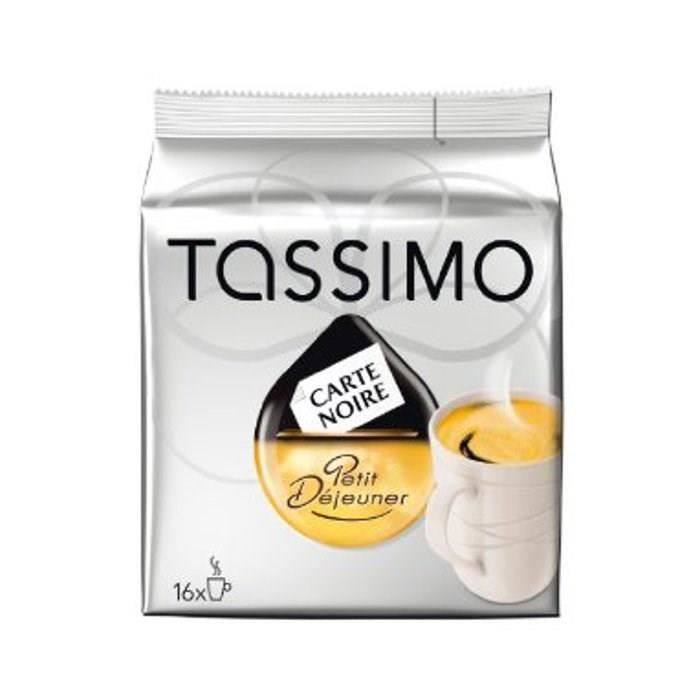 Tassimo carte noire petit dejeuner sale