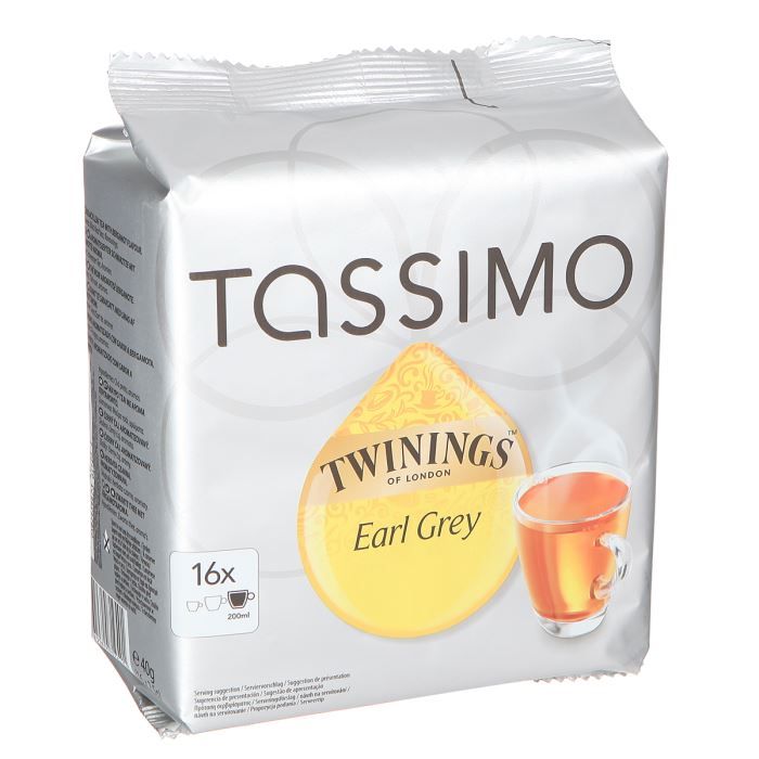 TASSIMO TWININGS Earl Grey 16 T-discs 40g - Cdiscount Au quotidien