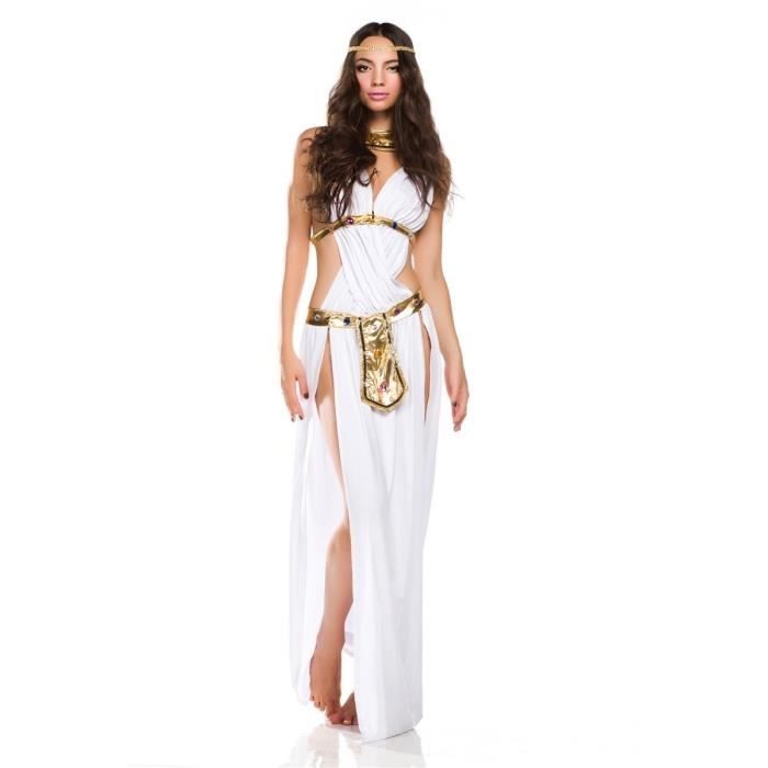 Sexy costume de déesse grecque robe ...