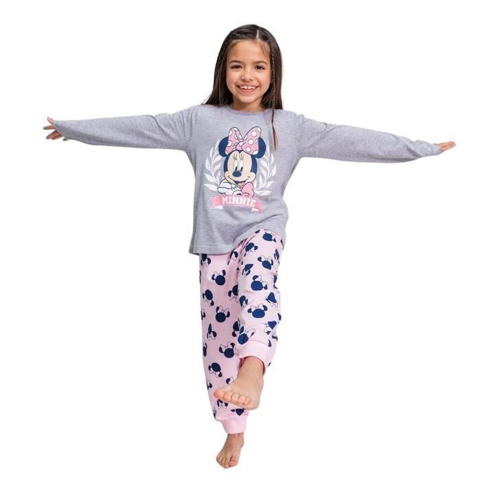 Pyjama long b b fille Cerda Minnie gray 2 ans Gray