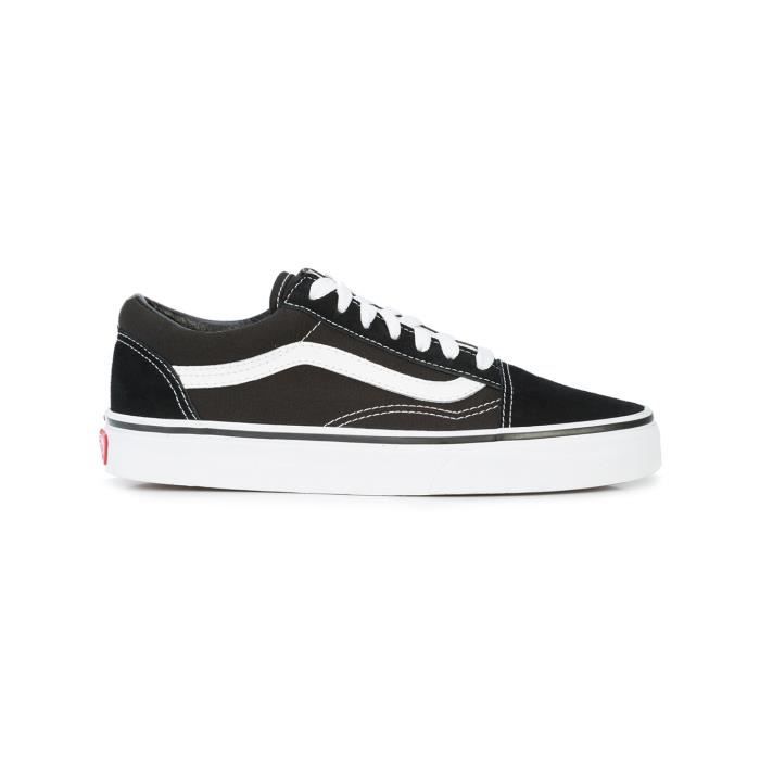 vans blanche tissu