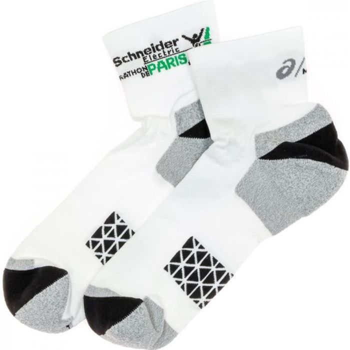 Chaussettes de running Blanc Homme Asics Marathon Paris Blanc - Cdiscount  Prêt-à-Porter