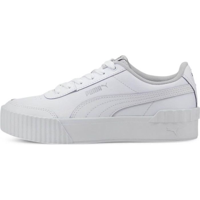 Baskets Puma Carina Lift blanc femme Blanc - Cdiscount Chaussures