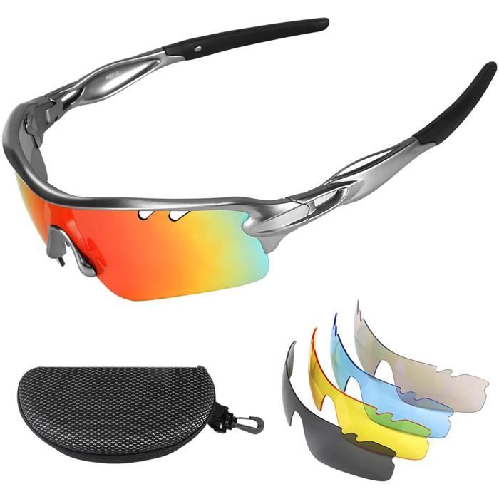 Lunette Running Femme BDSHUNBF 2 Lunettes De Vélo,Lunettes De Soleil,Lunette De Lunette Soleil Homme