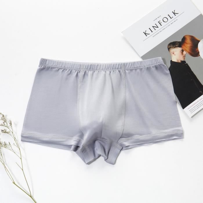 Caleçon discount soie homme