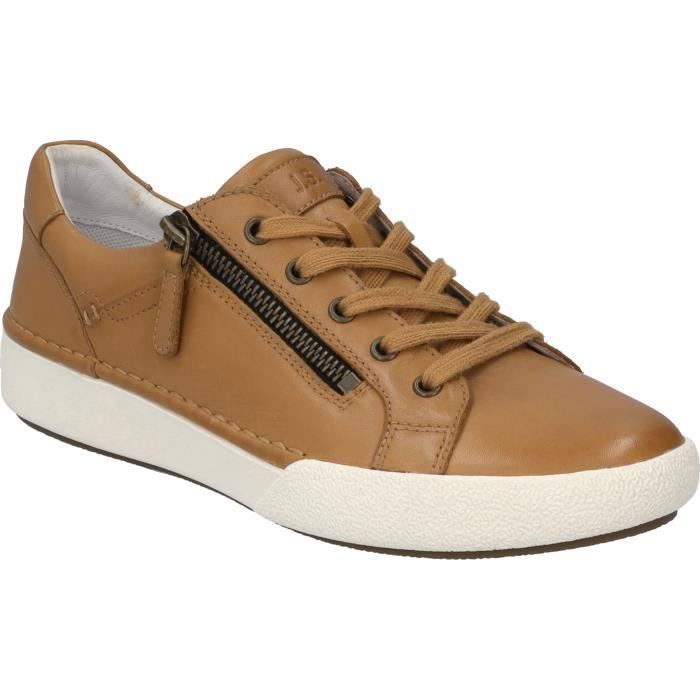 Josef Seibel Baskets pour Femmes - JOSEF SEIBEL - Claire 03 - Cuir - Lacets - Marron