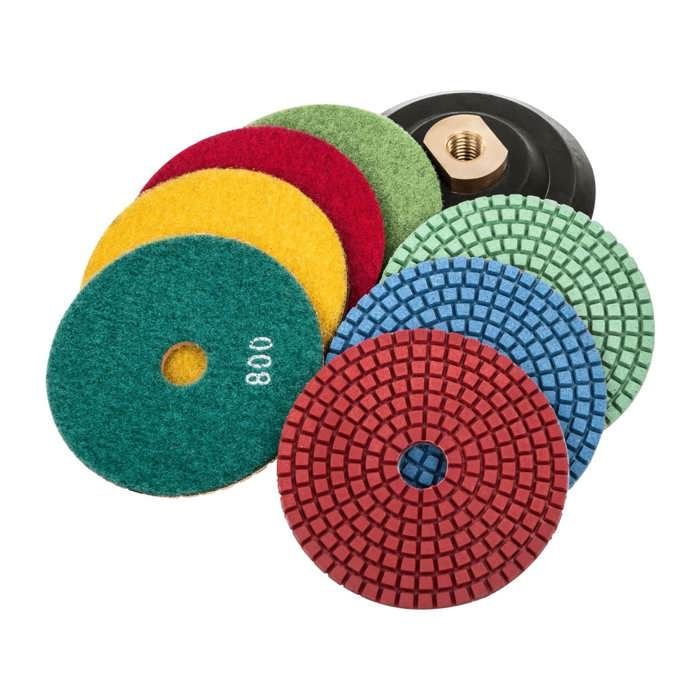 Kit Polissage Lux Metal – 1 Disque 150 Mm Souple + 1 Pâte Abrasive Fine 250g + Axe – Pour Aluminium, Inox, Laiton, Cuivre, Or, Marbre