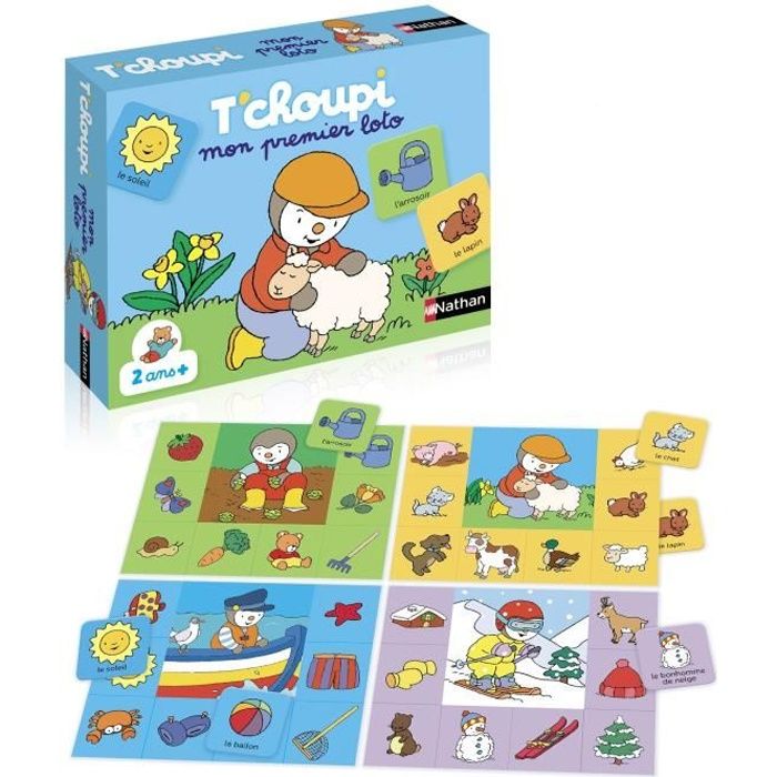 Nathan T Choupi Mon Loto Achat Vente Jeu D Apprentissage Cdiscount