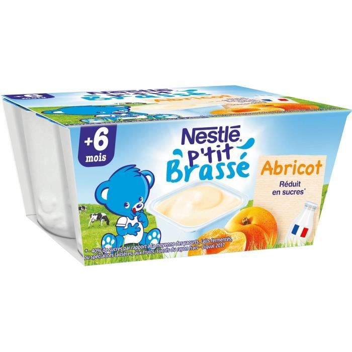 Nestle P Tit Brasse Abricot 4x100 G Des 6 Mois Achat Vente Dessert Lacte Nestle P Tit Brasse Abricot 4x100 G Des 6 Mois Cdiscount Pret A Porter